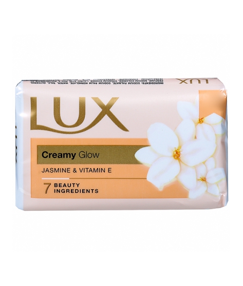 Lux Creamy Glow Jasmine & Vitamin E Soap, 75g 